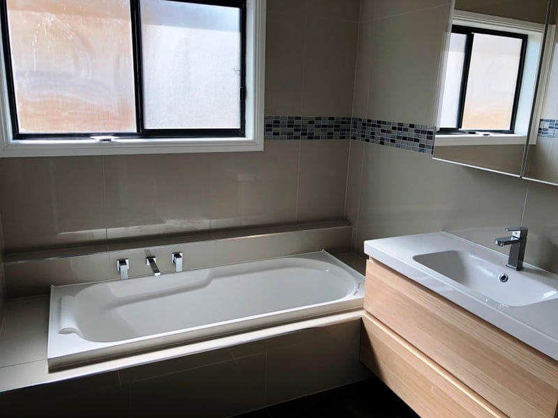 New bathroom in Newcomb