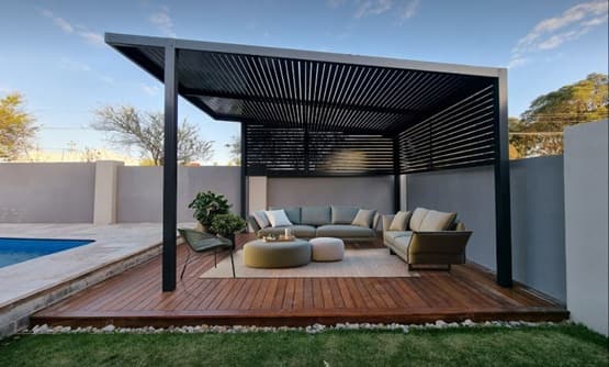 Awnings, pergolas and roof projects